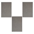 thumbnail image 1 of Furnish My Place Modern Indoor/Outdoor Commercial Neutral Rug, Modern Area Rug, Baby Nursery Mat, Pet-Friendly Carpet for Living Room, Playroom, Made in USA, 2' x 3' Rectangle - Set of 3, 1 of 5