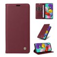 thumbnail image 1 of Wallet Case for Samsung Galaxy A53 5G, Business Style PU Leather Magnetic Adsorption Flip Folio Cover with Kickstand Card Slots Cash Holder Soft Silicone Shockproof Protective Case,Winered, 1 of 8