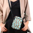 thumbnail image 4 of HELLHERO Shoulder Bags for Men, Women Outdoor Holiday Travel Capybara Fruits Shoulder Purse Adjustable Strap, 4 of 7