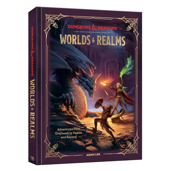 Pre-Owned Dungeons & Dragons Worlds & Realms: Adventures from Greyhawk to Faerûn and Beyond (Hardcover) 0593835506 9780593835500