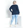 thumbnail image 2 of Avenue Women's Plus Size Primrose Sweater, 2 of 2