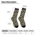 thumbnail image 4 of Goofa Camouflage maple Printed Men's Crew Socks, Soft Durable Breathable Moisture-Wicking with Odor Control Cotton socks, 4 of 9