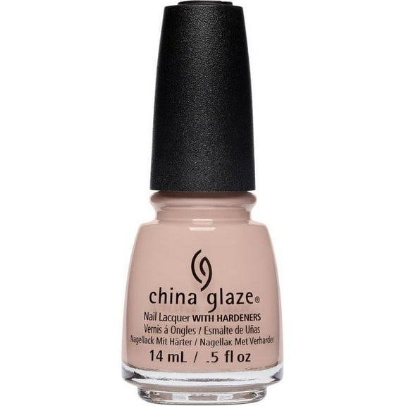 China Glaze Nail Lacquer with Hardeners - Note To Selfie (rose brown creme)