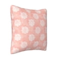 thumbnail image 2 of ZICANCN Pink Geometric Figure Decorative Throw Pillow Covers, Bed Couch Sofa Decorative Knit Pillow Covers for Living Room Farmhouse 22"x22", 2 of 8