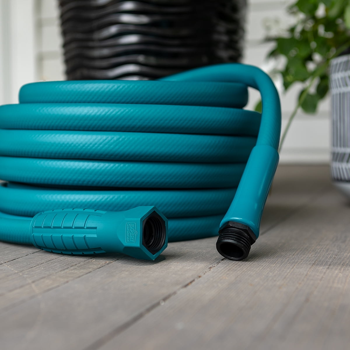 Expert Gardener 5/8" x 25 ft Heavy Duty Hybrid Polymer Garden Hose
