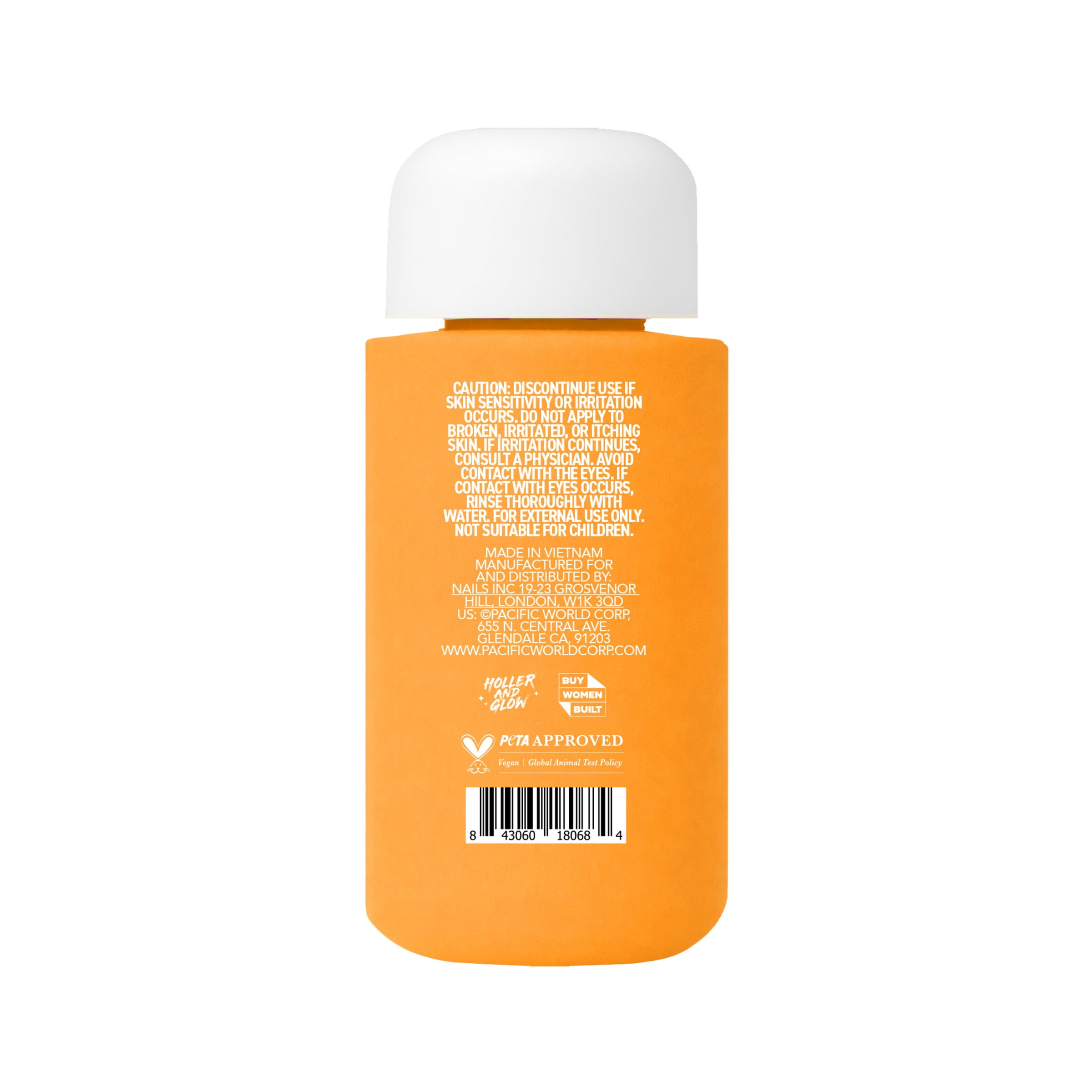 Holler Miami Wave Salted Caramel Scented Cleansing Shower Oil, 3.38 fl oz