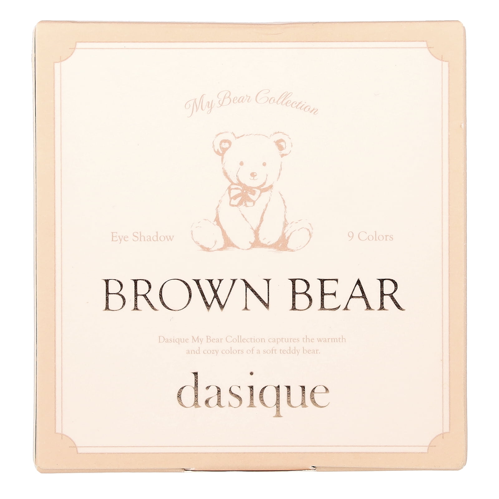 Dasique Eyeshadow Palette, 28 Brown Bear, 1 Count