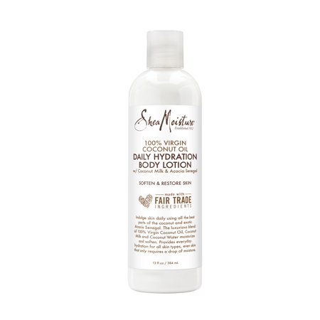 Shea Moisture Body Lotion for all skin types Daily Hydration 100% Virgin Coconut Oil 13