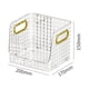 thumbnail image 5 of 2 uds soporte de maquillaje organizador de correctores con mango transparente dorado Oro transparente Yinane titular de maquillaje, 5 of 8