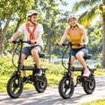 thumbnail image 4 of 14IN Foldable Electric Bike for Adults, 500W Motor 20mph, 30 Miles Range, Removable High-Capacity Battery,High cost-performance ebike, UL 2849, 4 of 9