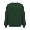 thumbnail image 3 of Chiccall Mens Crew Neck Long Sleeve Loose Corduroy Pullover Sweatshrits, 3 of 6