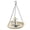 Beige, variant on Fountwell Hanging Solar Bird Bath Fountain with Built-in Pump, Heart-Shaped Basin Cascade Water Flow – All-in-One No Wiring for Garden, Patio, Hummingbirds