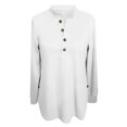 thumbnail image 4 of JJHGVB Baggy Sweatshirt for Women Lightweight Sweatshirts for Women Warm Long Sleeve Shirts for Women Sweatshirts Women Long Sweatshirts for Women Fall Shirts Women White 3XL, 4 of 5