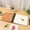 Wood Color, variant on Threns Wedding Guest Book Wooden Vintage Wedding Sign Book Registry Guestbook with 30 Pages for Anniversary Memorial Occasions