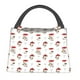 thumbnail image 1 of Fotbe Different Mushrooms Bolsa Térmica Portátil con Estampado, Bolsa de Entrega de Alimentos Aislada, Bolsa Reutilizable de Gran Capacidad para Comidas y Supermercado, 1 of 6
