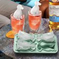 thumbnail image 2 of Bandeja de cubitos de hielo con forma de perro de silicona con molde para cubitos de hielo Labrador 3D, 2 of 8