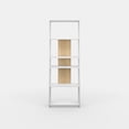 thumbnail image 3 of Ada Home Decor Diosp Multiple Tier Open Shelf Modern Bookcase, Oak/White, 3 of 7