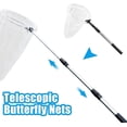 thumbnail image 2 of Aluminum Alloy Ultra-short Insect Net Butterfly Dragonfly Insect Net Pocket Telescopic Fish Net Small Fish Pocket Tadpole Dual-purpose, 2 of 4