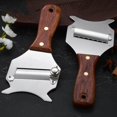 thumbnail image 3 of facefd Cheese Chocolate Slicer Utensils Kitchen Gadgets with Wood Handle Adjustable Style A, 3 of 9