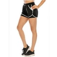thumbnail image 4 of SAYFUT Women 2-in-1 Sports Shorts Workout Running Shorts Yoga Gym Athletic with Pockets Black/Purple/Blue/Gray, 4 of 7