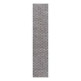 thumbnail image 3 of Unique Loom Eco Trellis Collection Area Rug - Osage (2' 7" x 12' Runner Charcoal Ivory), 3 of 7