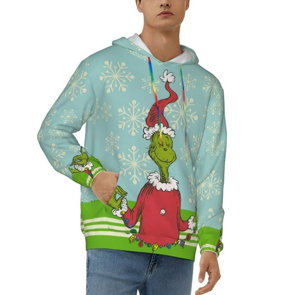 The Grinch Hoodie Unisex 3d Novelty Hoodies Graphic Hoodies Pullover Sweatshirts For Men Women Teen Small