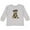 AC-Heather Grey, variant on Inktastic Little Gent Yorkie Boys or Girls Long Sleeve Toddler T-Shirt