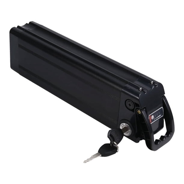 Caja de Batería para Bicicleta Eléctrica e Bike 18650, Carcasa de Aluminio Vacía de 48 V, Accesorios para Bicicleta Eléctrica Plata Fish
