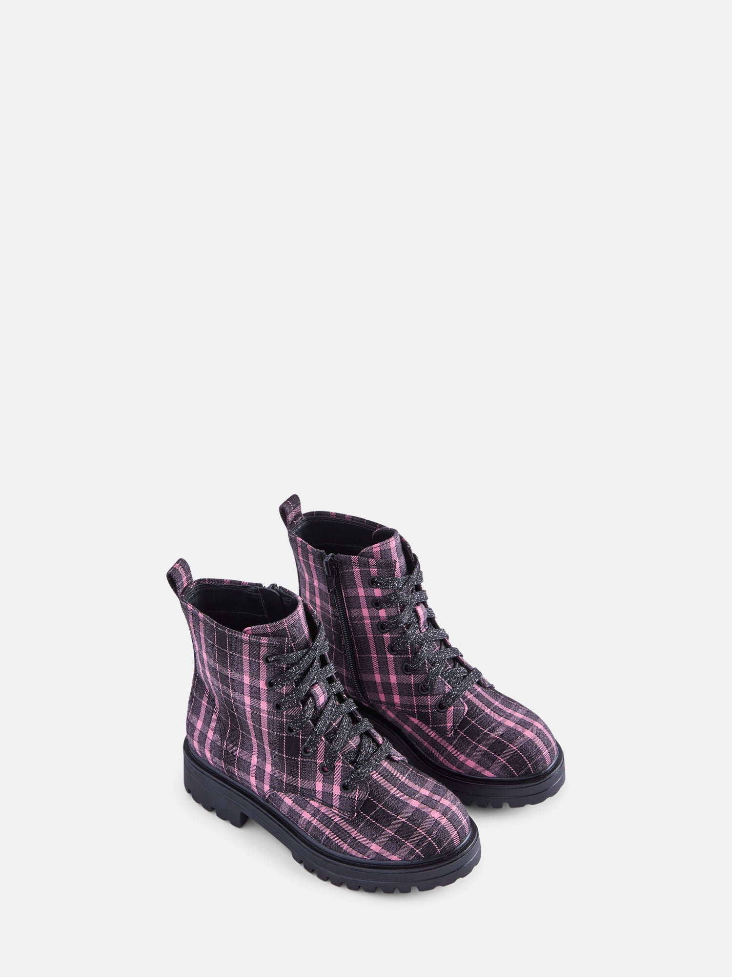 Wonder Nation Toddler, Little, & Big Girls Combat Boots