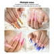 thumbnail image 3 of Puntas De Uñas, Uñas Postizas Ultrafinas De Plástico, Cubierta Completa, Varios Tamaños, Transparentes, 240 Piezas Para Mujer Para Salón De Uñas, 3 of 7