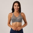 thumbnail image 6 of Deepwonder Women Bra Full Figure Plus Size Wirefree Sexy Ultra-thin Full Cup, 6 of 6
