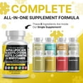 thumbnail image 2 of Alpha Lipoic Acid 600mg N-Acetyl Cysteine 600mg Acetyl L-Carnitine 500mg Benfotiamine 300mg - Nerve Support Supplement for Women and Men with Vitamin B1 B6 & B12 - Made in USA 90 Caps, 2 of 9
