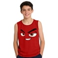 thumbnail image 5 of SGFCWSX Boys Tank Tops Print Relaxed Fit Sleeveless Crew Neck Beach Outdoor Daily Wear Shirts for Kids Red Size 8 Years, 5 of 7