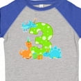 thumbnail image 4 of Inktastic Dinosaur Party-third Birthday Boys or Girls Toddler T-Shirt, 4 of 5