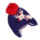 thumbnail image 2 of Gorro de punto para bebé, diseño de capas dobles, suave, cómodo, estilo de ciervo de dibujos animados, bonito y exquisito gorro cálido, 2 of 5