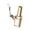 C, variant on Air Chucks, Universally Heavy Duty Open Flows Straight Lock On Tire Chuck with Clip for Inflator Gauges Compressor