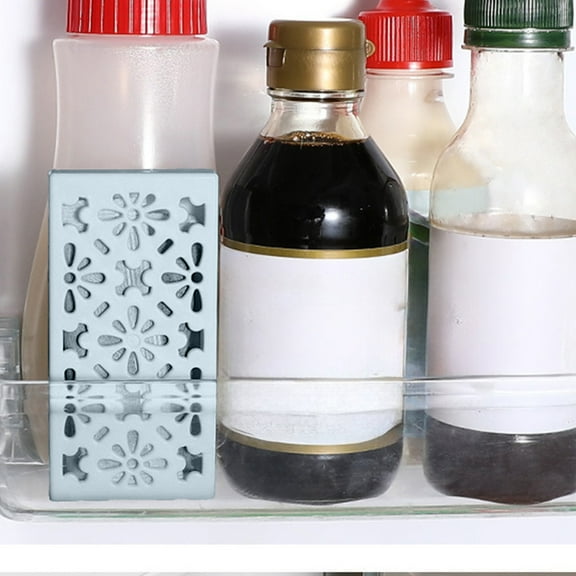 Specollect Clearance 2Pcs Fridge Deodorizer Natural and Unscented Activated Charcoal Refrigerator Deodorizer - Fridge Odor Eliminator for Freezers, Coolers, and Lunch Boxes