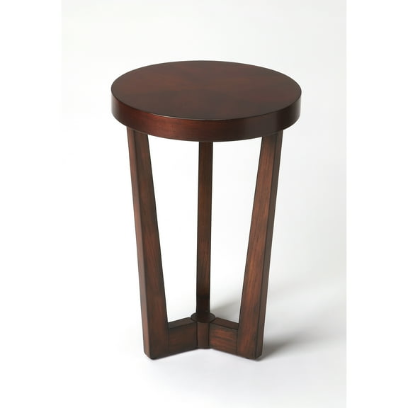 Butler Specialty Plantation Cherry Aphra End Table In Dark Brown