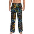 thumbnail image 2 of Goofa Off-Road Vehicle Printed Soft Pajama Pants for Men, Wide Leg Comfy Casual Lounge Yoga Pants-Large, 2 of 9