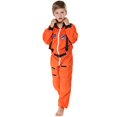 thumbnail image 1 of EraSpooky Disfraz de astronauta para niños Traje de astronauta Disfraces de Halloween para niños para niñas - Naranja EraSpooky 704888374771, 1 of 1