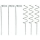 thumbnail image 1 of juego de soporte para flores en espiral para macetas de jardín, 1 of 6