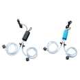thumbnail image 4 of Mini Bomba Aire Rium Aireador Tanque Peces USB Oxígeno Silenciosa para Peces() Aqua Black, 4 of 7