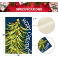 thumbnail image 6 of SM-XLHN Merry Christmas House Flag 28x40 Inch Double Sided, Christmas Tree Xmas Winter Holiday Yard Outdoor Decorative Flag, 6 of 6