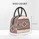 thumbnail image 2 of Balery Fashion Tatreez Bolsa de Almuerzo para Mujeres, Caja de Almuerzo, Bolsa de Almuerzo Pequeña Impermeable, Tote de Almuerzo Reutilizable con Gran Capacidad, 2 of 6