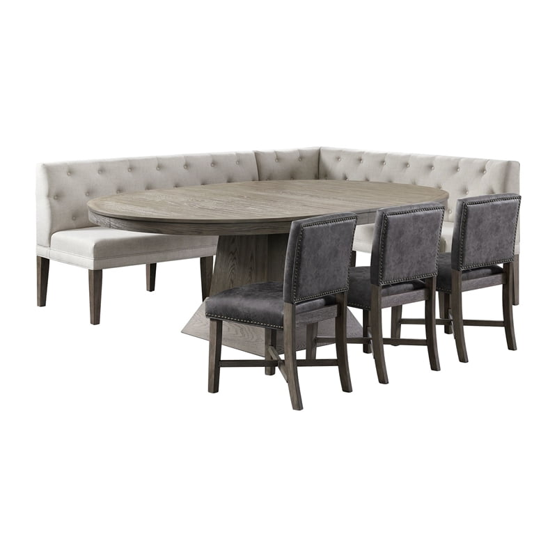 Picket House Furnishings Modesto 6PC Dining Set in Grey