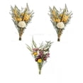 thumbnail image 1 of 3 ramo de flores secas es, planta de margaritas rosas es, arreglo para, 1 of 7