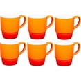 thumbnail image 3 of Ceramic Stacking Coffee Mug Tea Cup Dishwasher Safe Set Of 6 Large 18 Ounce, 3 of 7