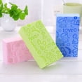 siubich Bath Sponges for Kids - Extra Large Fun Kid Bath Toys Sponges ...