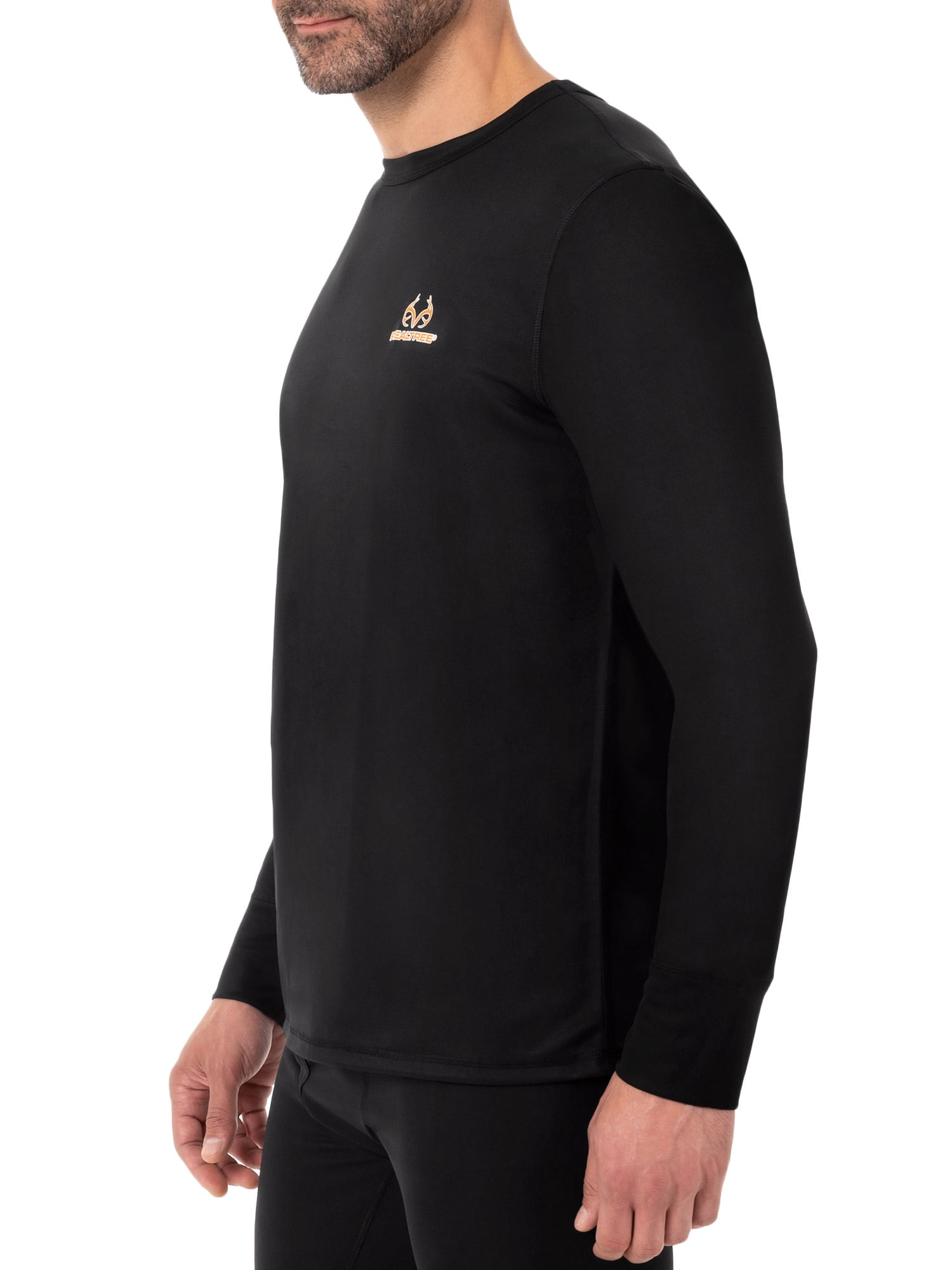 Realtree Men's Cotton Baselayer Thermal Underwear Top