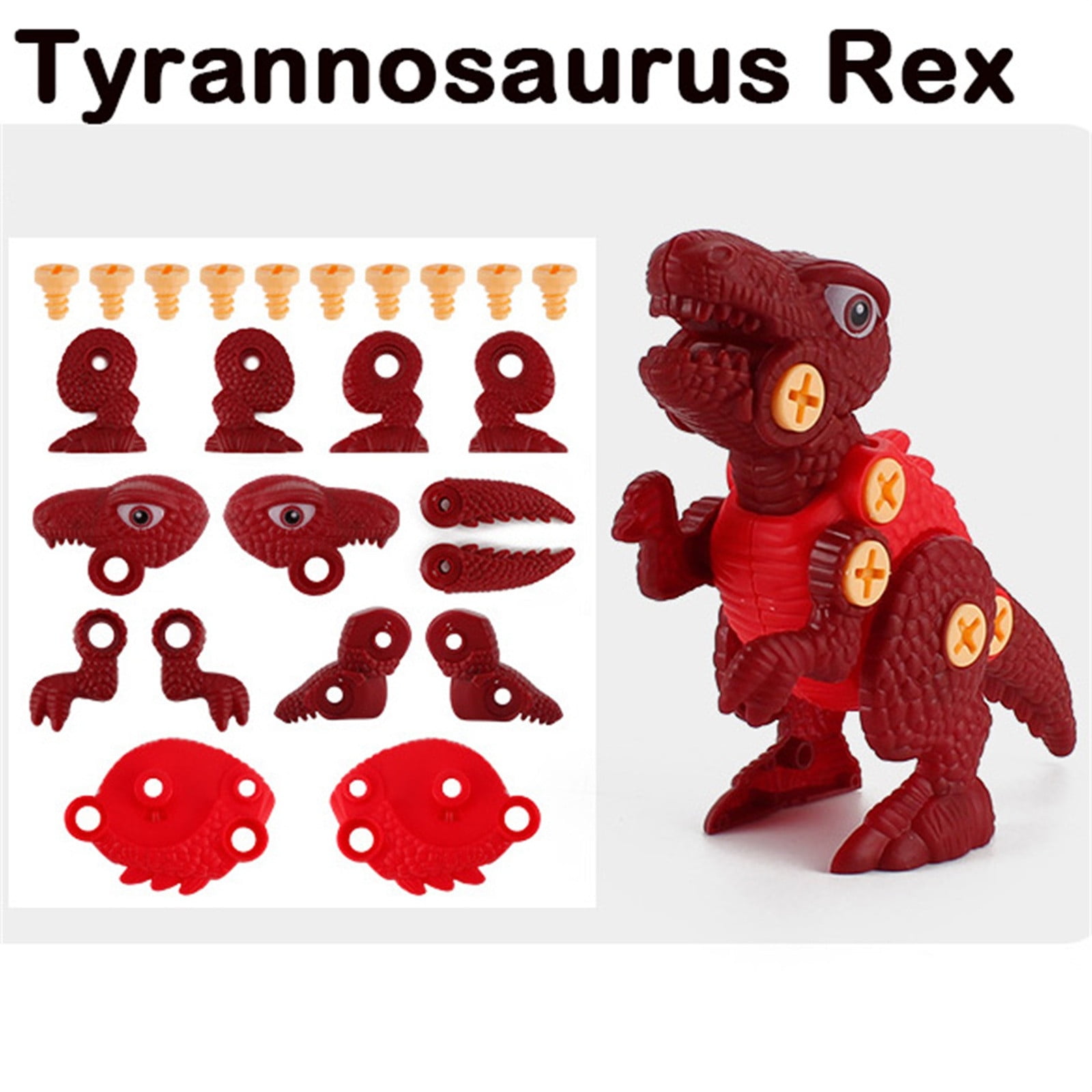 Fridja Dinosaur Toys, Take Apart Toys with Dinosaur Eggs,STEM Building Learning Toy Set for Kids 3 4 5 6 7 Years Old Girls Boys Easter Christmas